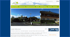 Desktop Screenshot of pension-hergenhan.de